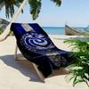 MSV Duisburg Print Strandtuch, Großes Weiches Schnelltrocknendes Handtuch für Strand Camping Schwimmen