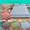 Color Solid Floral Pattern Plush Bedspread Set Mattress Full Cover Protective