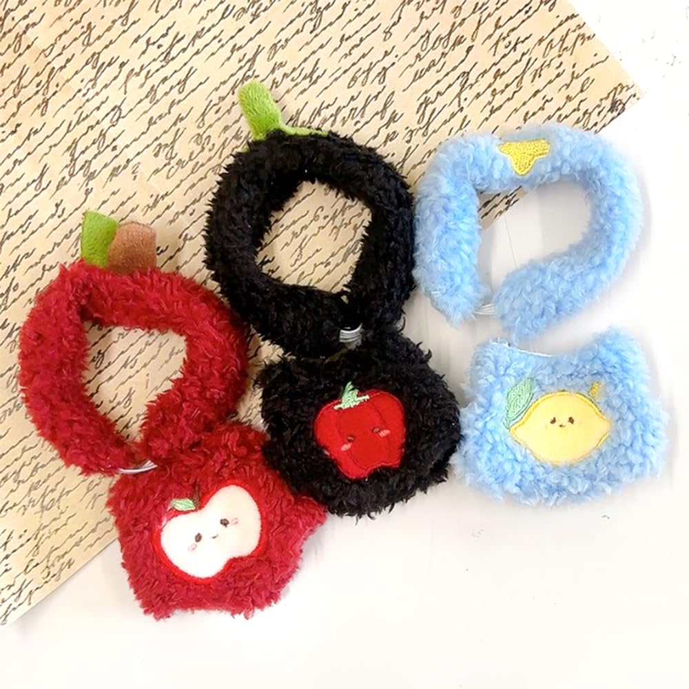 Fluffy Fruit Kigurumi in Plush Kigurumi Otaku Doll Kpopdoll Costume (10cm) Black, Clothes, Accessories, Activities, Mascot, [Used]