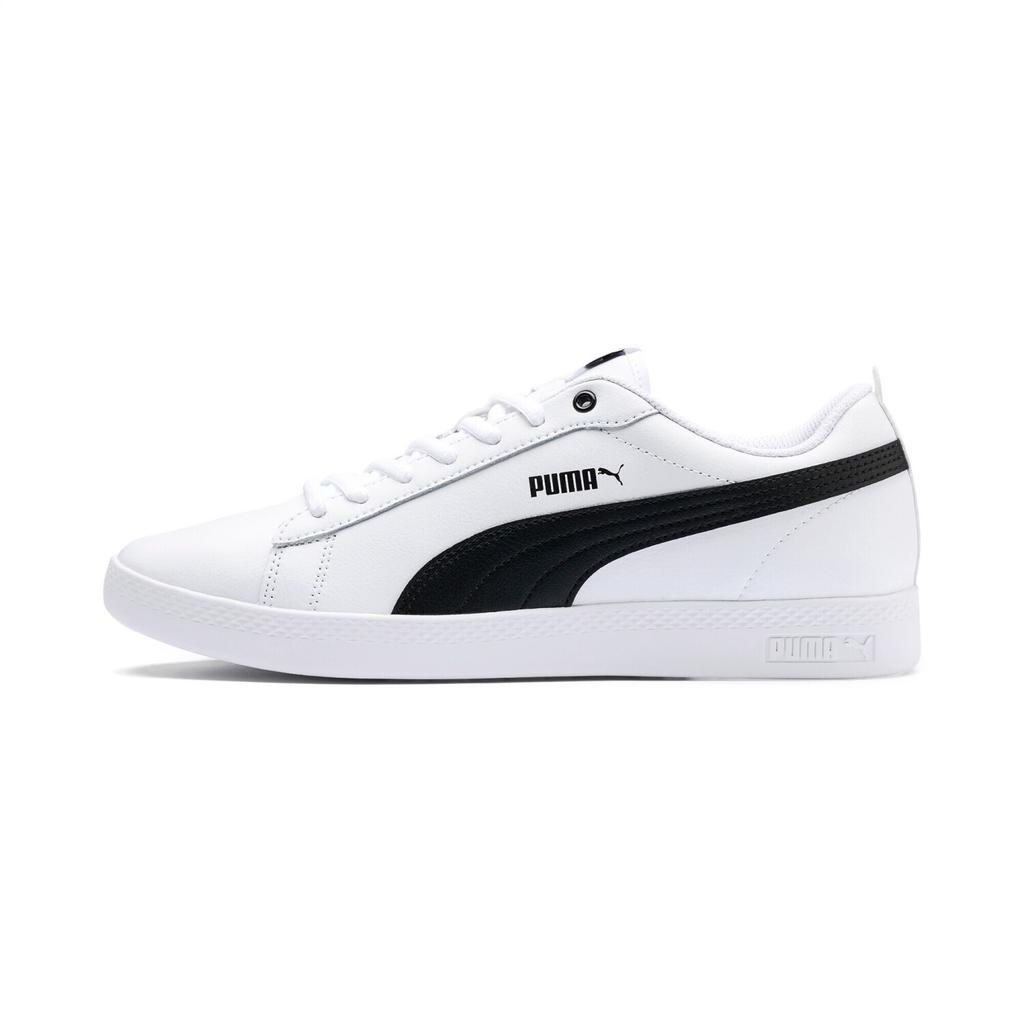 Puma Smash V2 Leather Women's Sneakers White/black