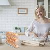 Automatic Rolling Egg Crate for Refrigerators, 4-Tier Rolling Egg Crate, Egg Storage, Egg Storage Organizer, Keeps Refrigerator Tidy, Kitchen Item, Eg