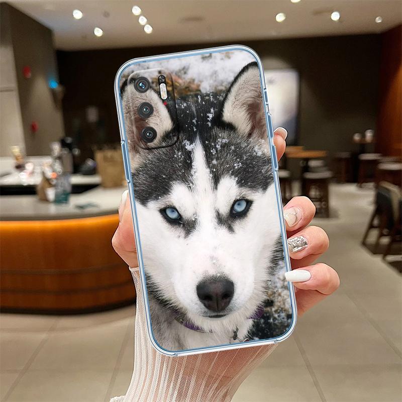 RE36 Husky Puppy Dog Phone Case for Motorola Moto G10 G20 G30 G31 G32 G34 G35 G41 G42 G50 G51 G52 G55 G60 G60S G62 G71 G72 G75