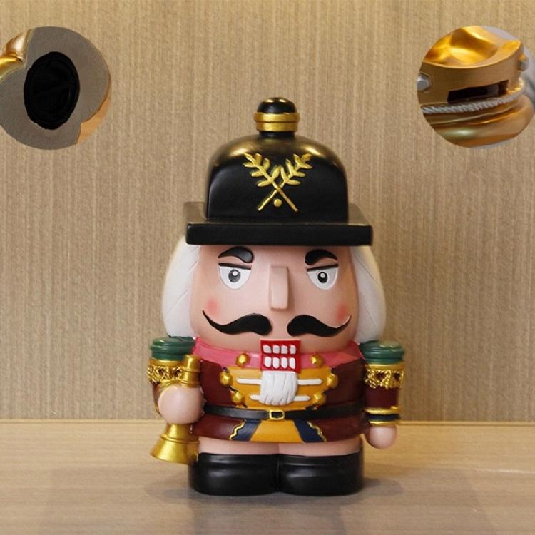 Resins Nutcrackers Treasure Festives Holiday Decoration with Twist for Financial Literacy In Kids