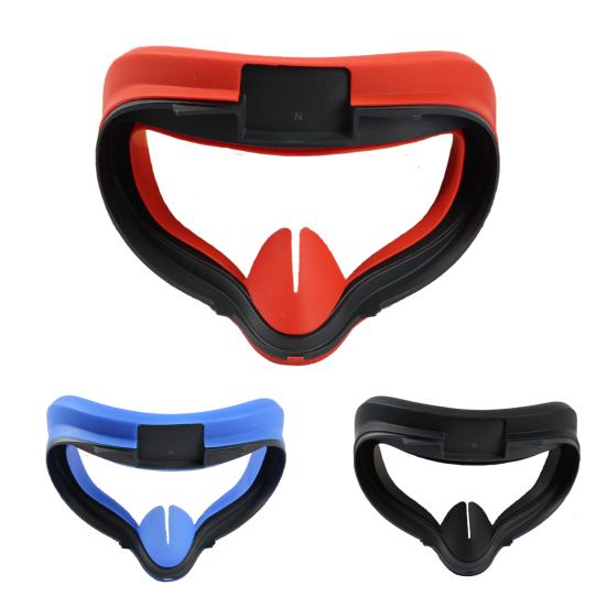 Schweißfeste Abdunkelungs-Silikonabdeckung für Oculus Schutzbrille für die Augen Quest 2 VR-Brille