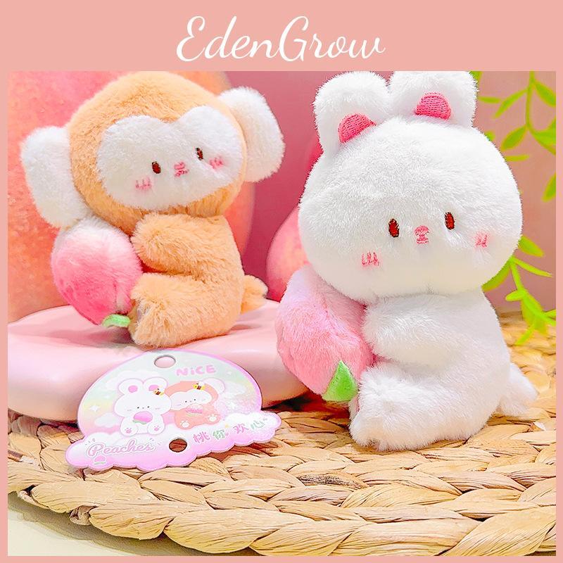 Keychain Plush Fun With Adorable Peach You Delight And Cute Animal Styles