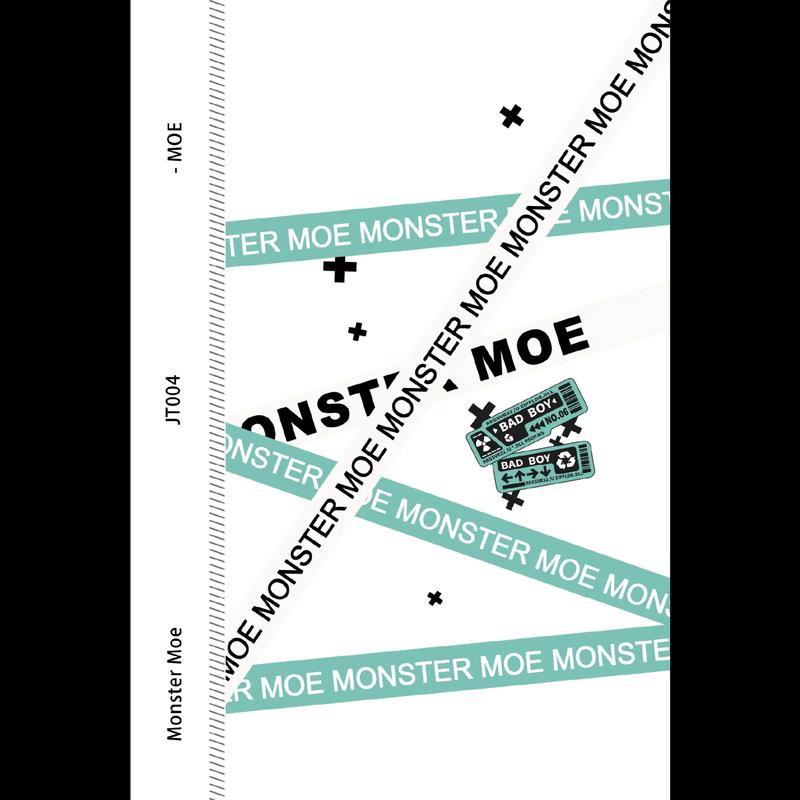 

MONSTER MOE iPhone 15 Transparent Back Film 5-Pack Transparent JT Series