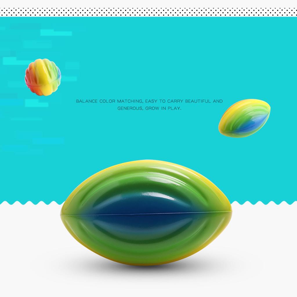 Spiral Foam Football Indoor Outdoor Football Kids Outdoor Sports Toy