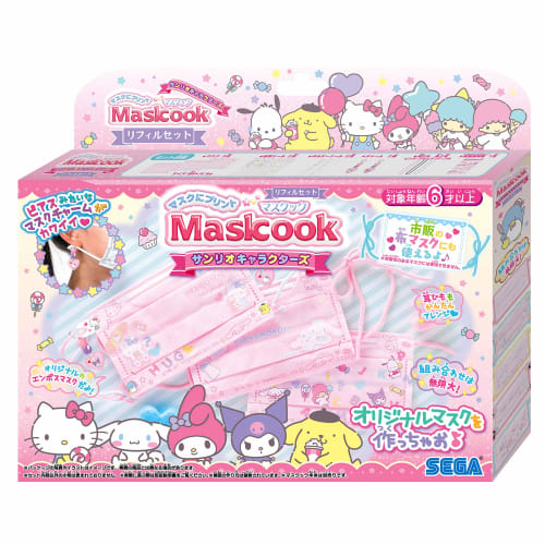 

Print on SEGA TOYS mask! Mask cook sold separately Sanrio Characters refill set