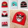 Nitted Hats Warm Christmas Hat Cute High Elastic Cap Soft Warm Cap Leisure Xmas
