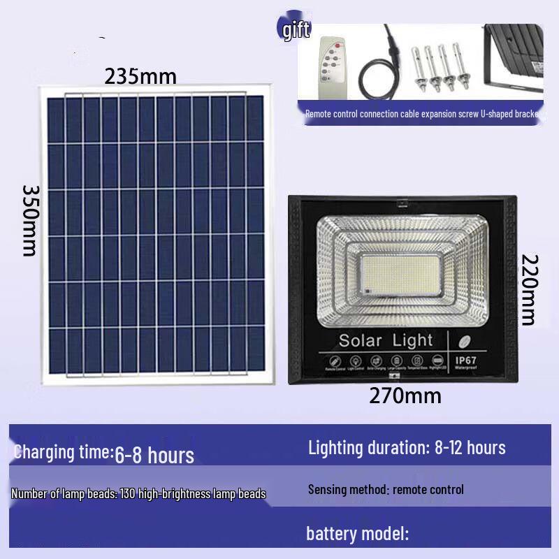 UOSU Solar LED Flood Light