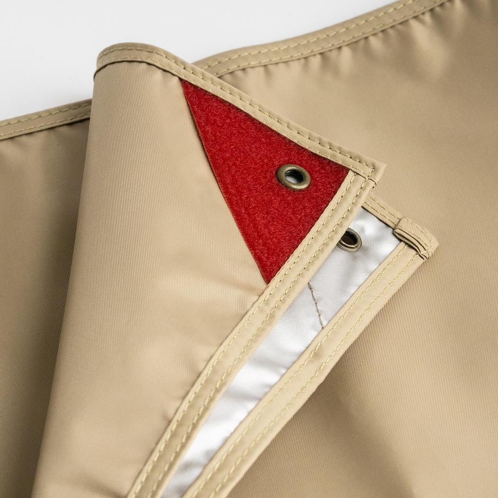 KANI Outdoor Mat, Large, 143 x 180 cm, Water-Repellent Rain Cover for Camera Bags, Velcro Closure, Foldable, Lightweight, Slim, Compact Storage, Inclu