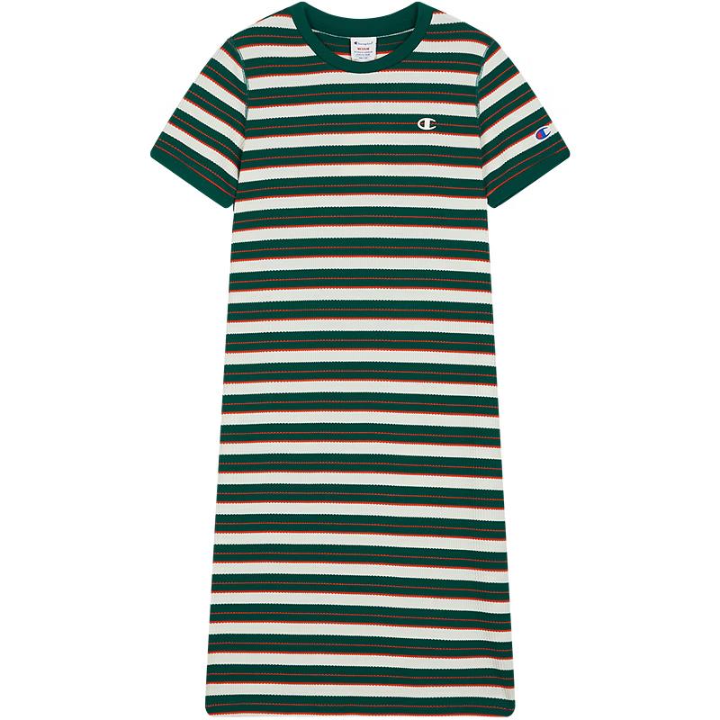 Champion Women s Striped Knit Casual Dress S