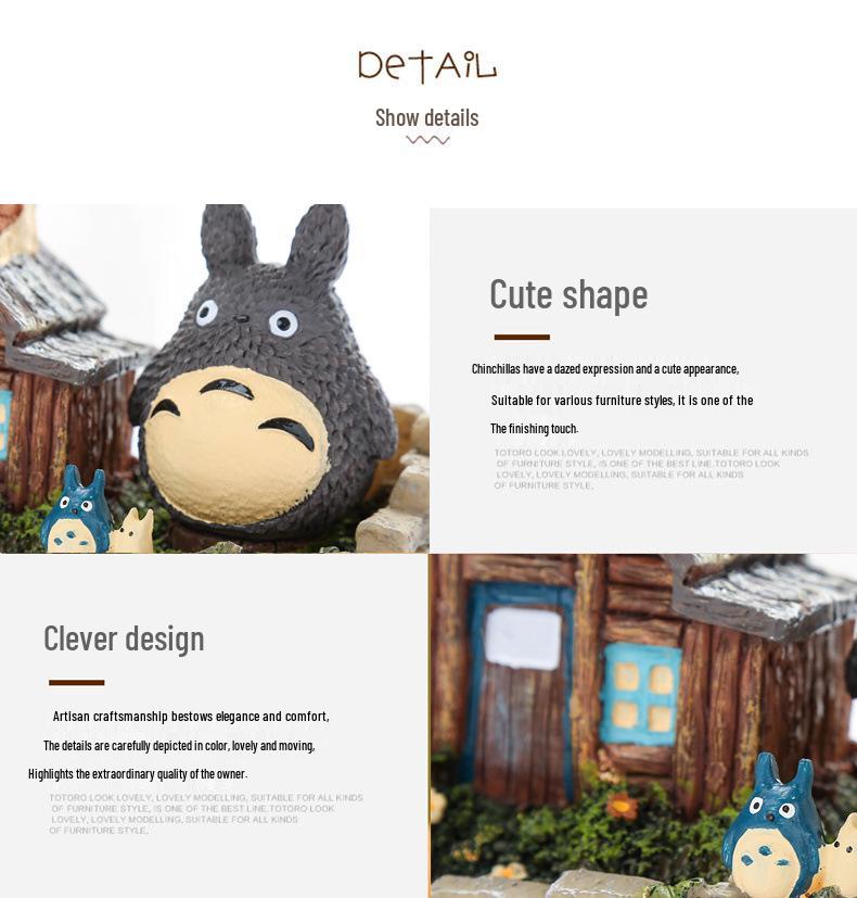 Forest Elf Cat Night Light Ornament - Japanese Resin Craft for Bedroom Decor, Perfect Student Birthday Gift