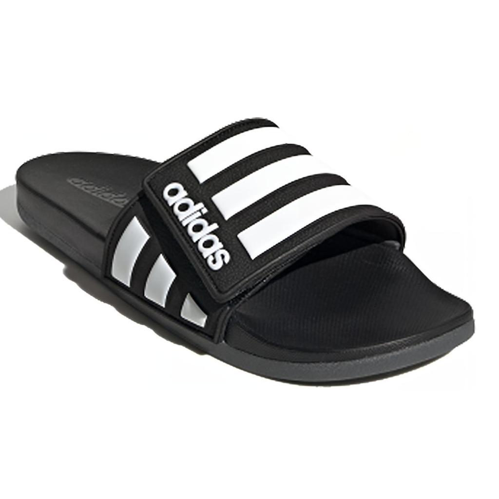Adidas Adilette Comfort Adj 'Black White' EG1344