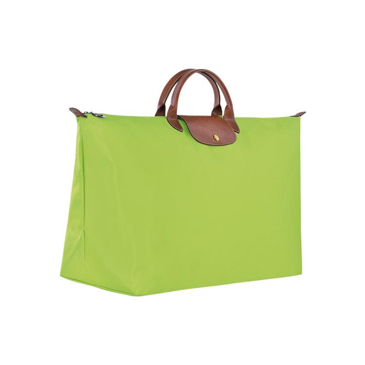 New LONGCHAMP Le Pliage Canvas With Leather Trim Travel Bag Handbag Extra Large Men's Green 1625089355