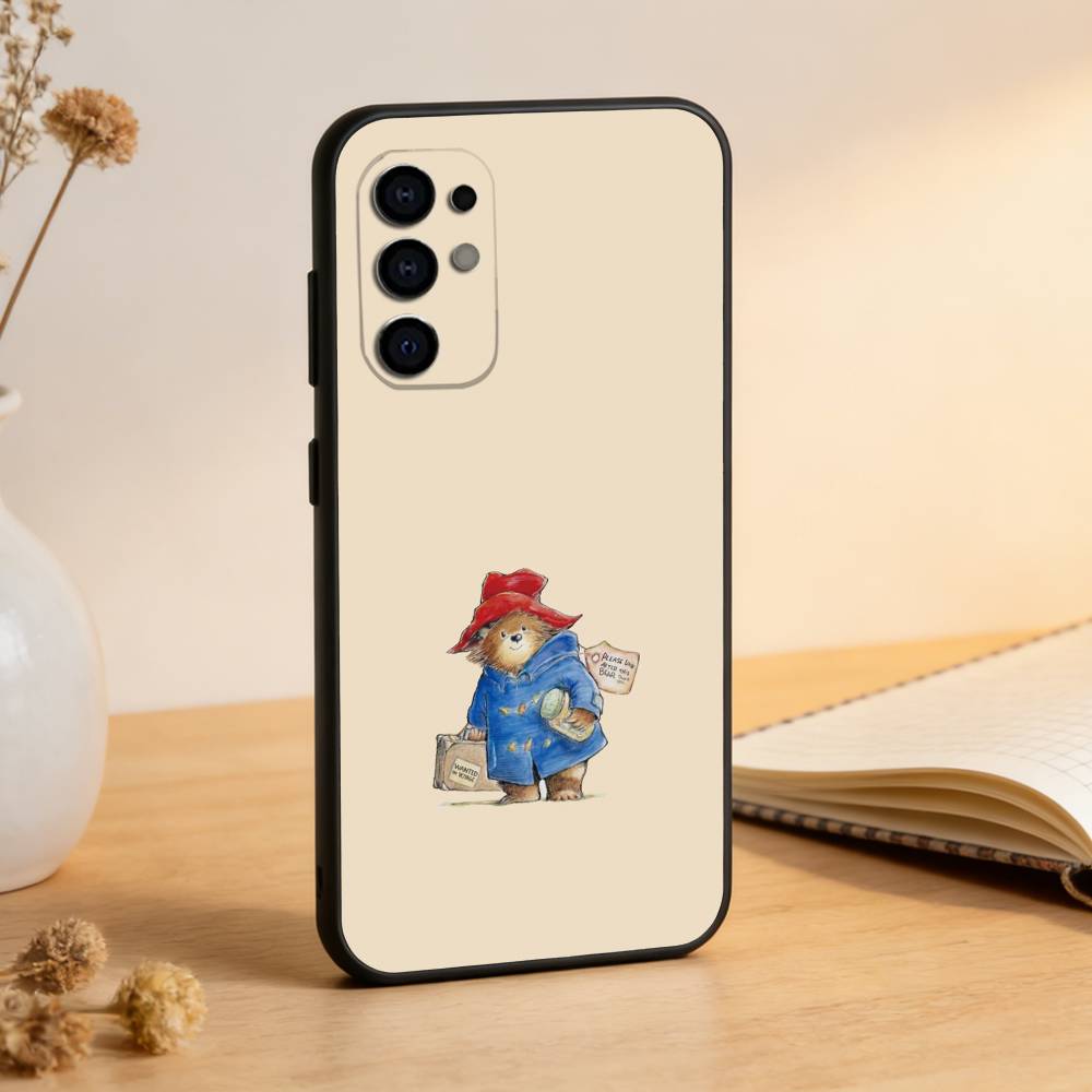 

Paddingtons Bear Phone Case For Samsung S25,S24,S21,S22,S23,S30,Ultra,S20,Plus,Fe,Lite,Note,10,Black Cover Samsung S105G