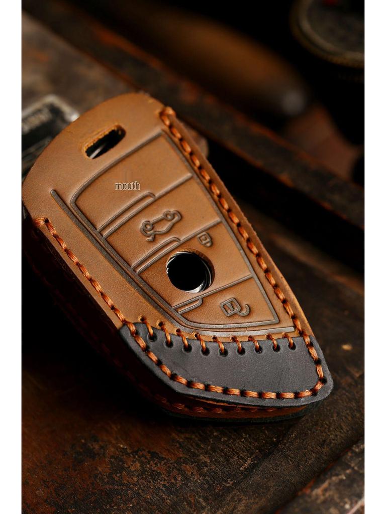 Handmade Car Key Case for BMW 5 Series, 7 Series, X1, X3, 525li