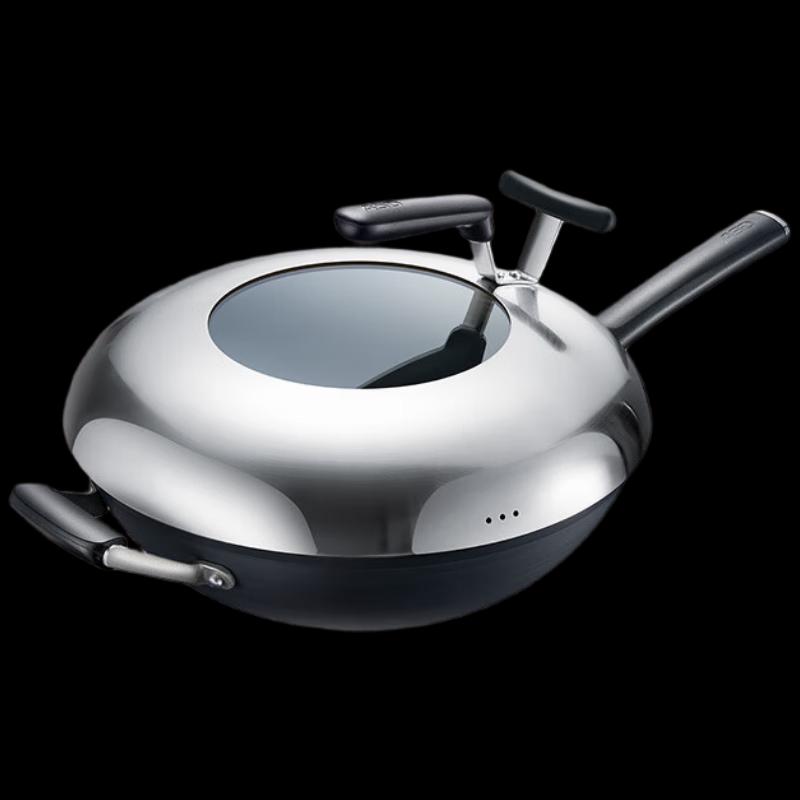ASD 32cm Refined Iron Wok