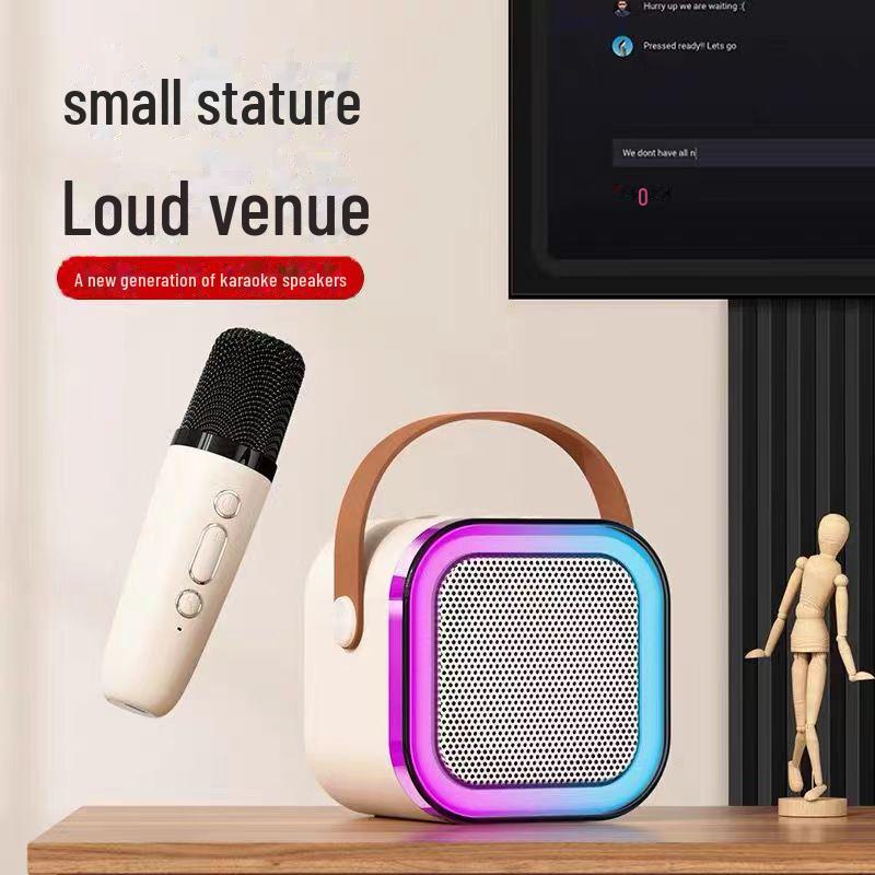 Difuzor și microfon Bluetooth transfrontalier pentru cântatul wireless acasă