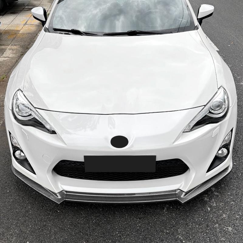Front Lip Splitter Spoiler for Toyota 86/GT86/FT86 2012-2016: Exterior Trim Modification