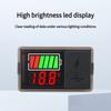 USB/Type C Port Battery Charge Indicator Meter For Leads Acid Lithiums Batteries Real Time Voltages Monitoring Devices