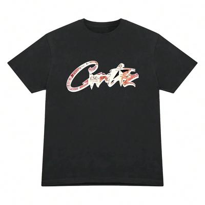 DRILL Style Amerikanischer High Street Westküsten Hip Hop Print Kurzarm T-Shirt Unisex Sommer Marke Halbarm T-Shirt
