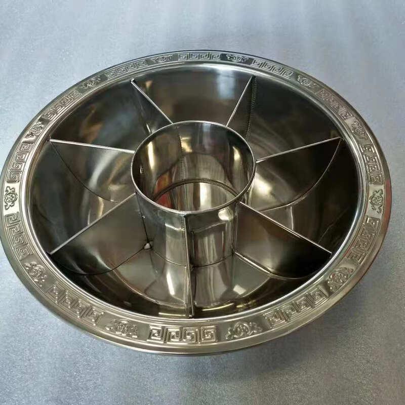 Mehrkammer-Edelstahl-Hot Pot