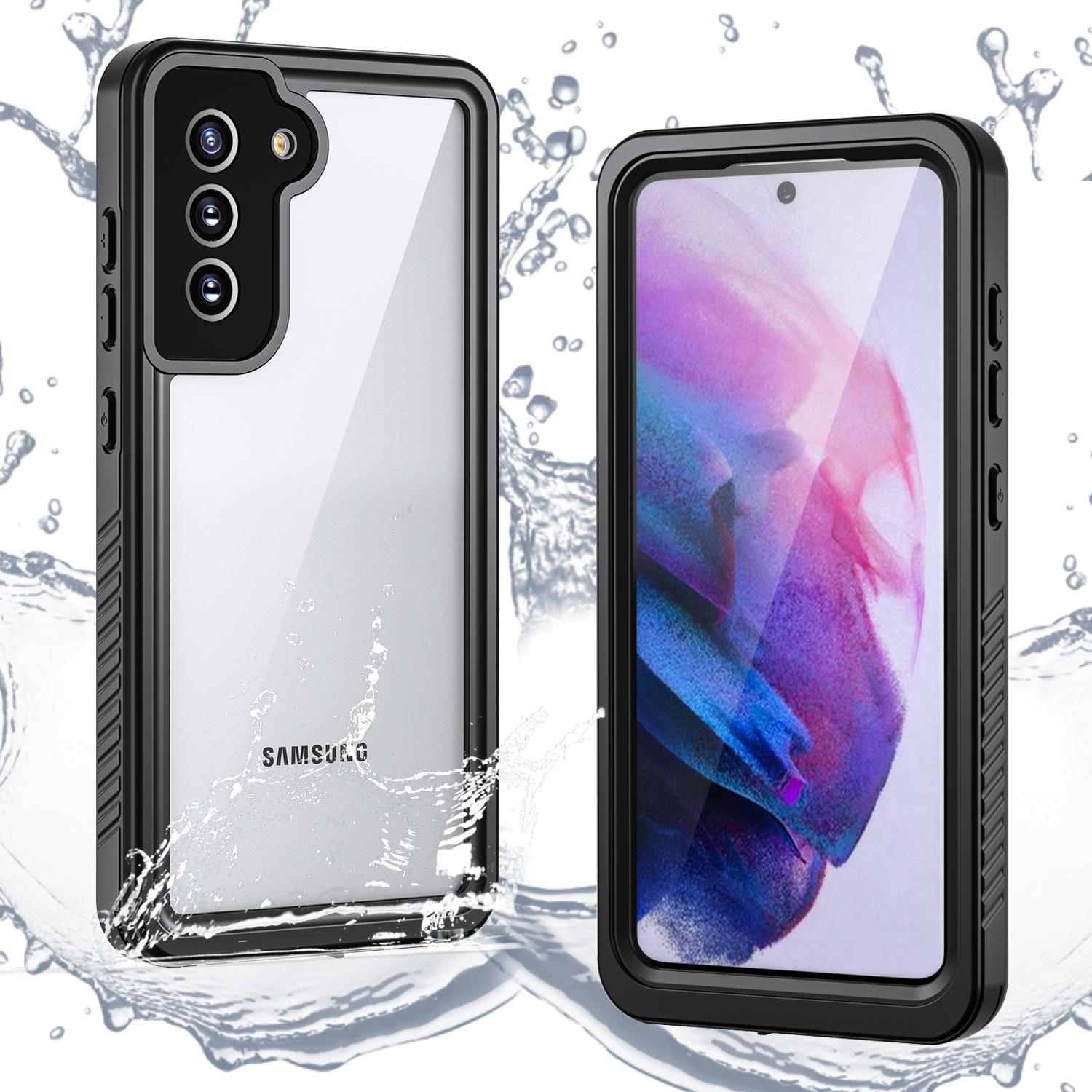 

IP68 Waterproof Drop-proof Case For Samsung Galaxy S21 FE 5G FS Series Clear PC +TPU Mobile Phone Cover A