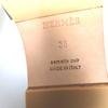 Excellent HERMES Sandals Santorini Epsom Leather Women 38 Used
