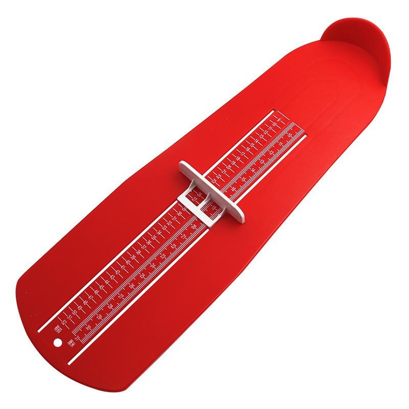 

Foot Measurement Ruler Is Suitable for All Sizes of Babies, Children, Men, Women, Adult Standard Shoe Sizes красный