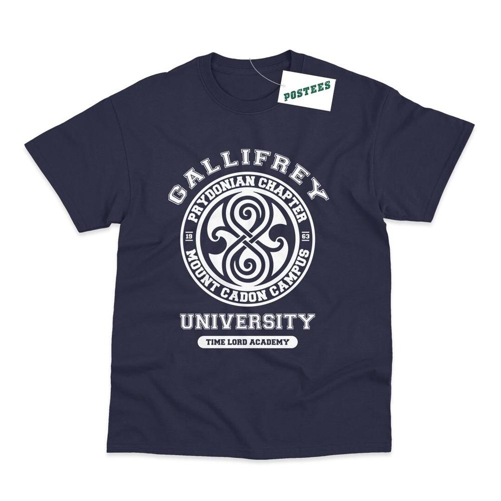 Gallifrey University for Time Lords Inspired by Doctor Who Printed T-Shirt