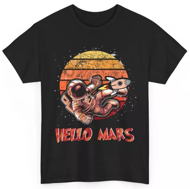 Space Explorer Shirt Hello Mars Surviving In Mars Space Lovers Women Men Shirt Unisex T-Shirt M
