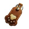 PU Leather Dog Hair Storage Pendant Cat Dog Fur Container Pendant  Jewelry Accessories