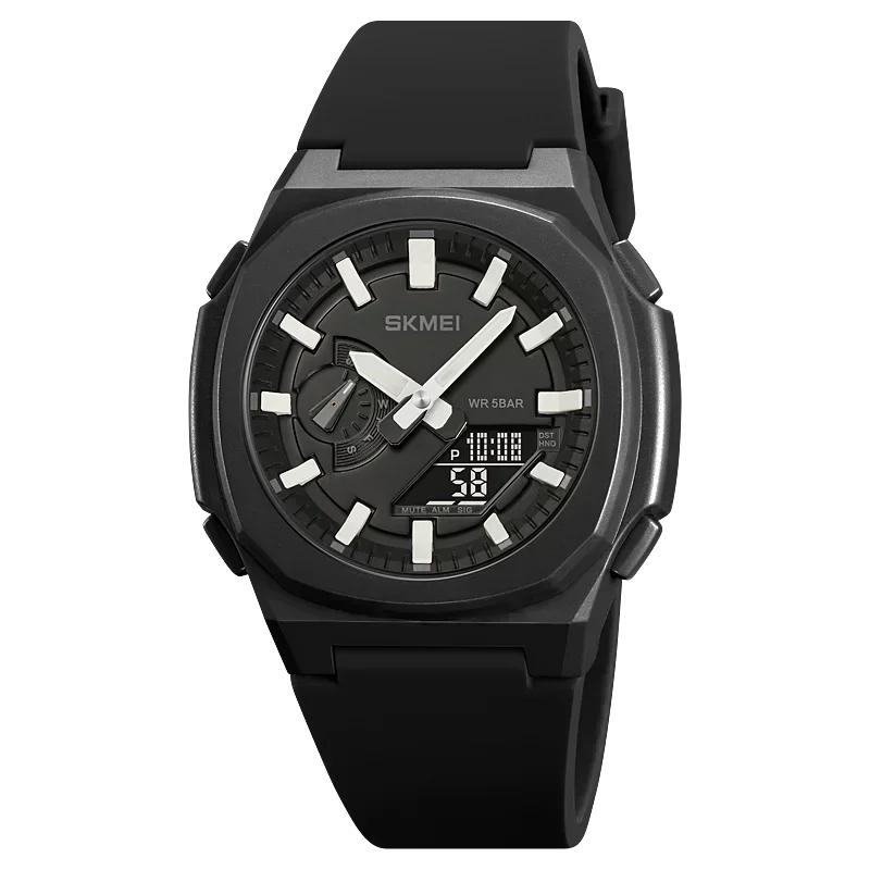 SKMEI 2091 Waterproof Men Countdown Chrono Wriswatch 5 Alarms Date Clock Reloj Hombre with Japan Digital Movement Sport Watches