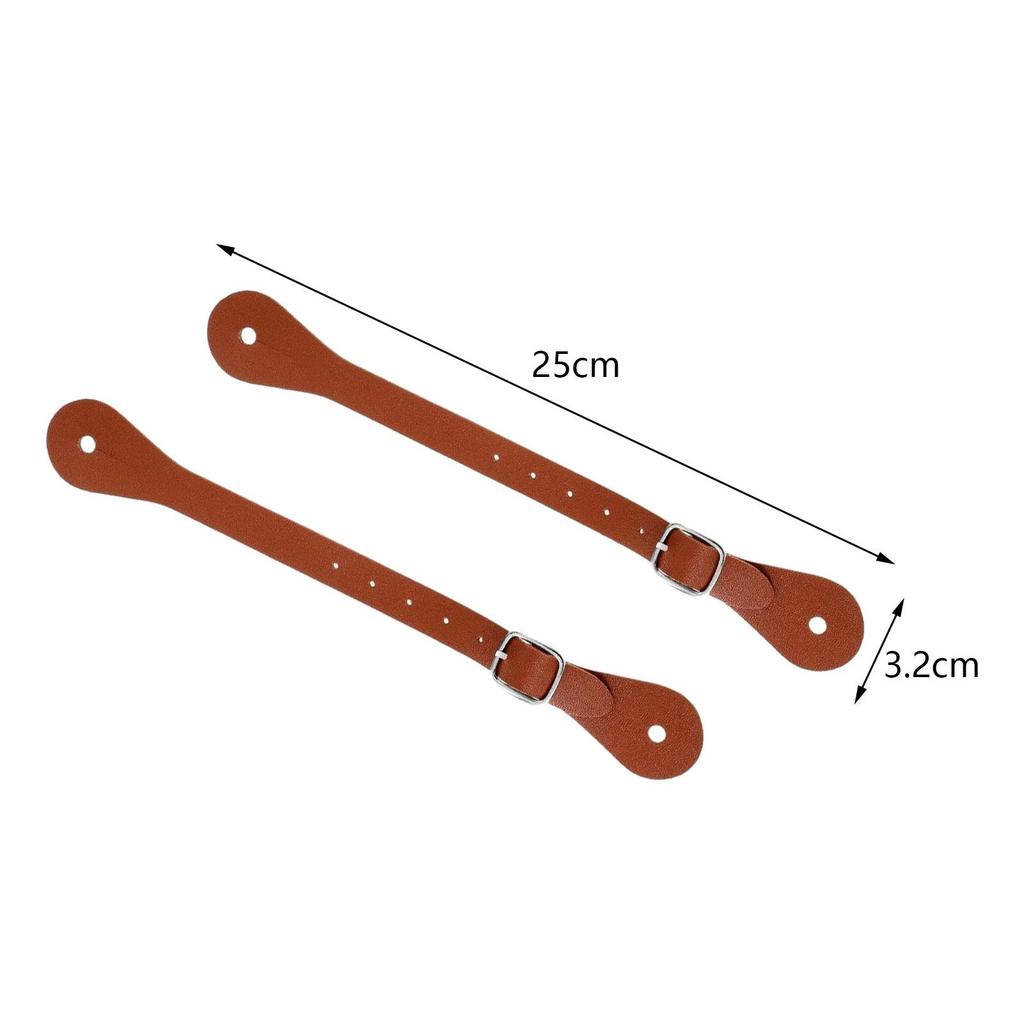 Spur Straps Set of 2 Spur Belt for Outdoor Equestrian Horse Riding Supplies