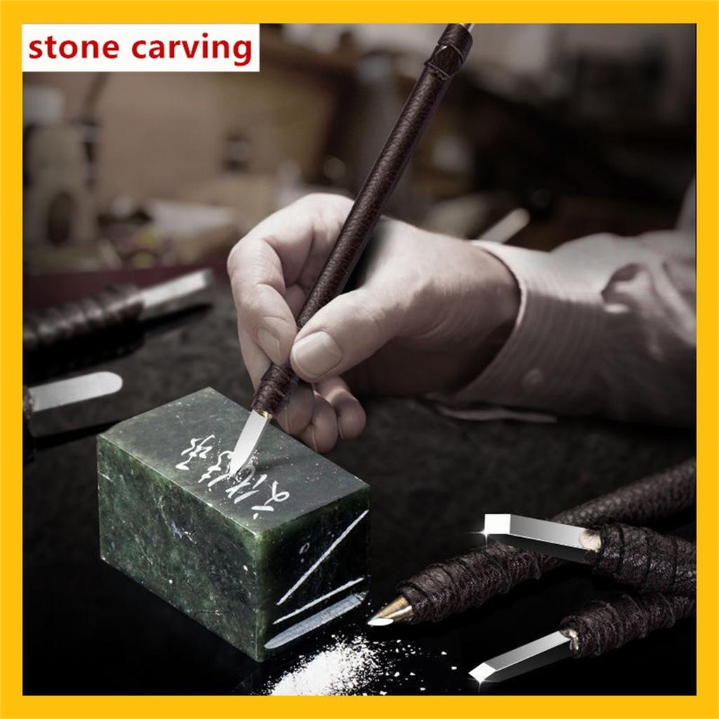 10pcs Carving Hand Tools Set Professional Tungsten Steel Carving Chisel-set Woodworking Carving Tool