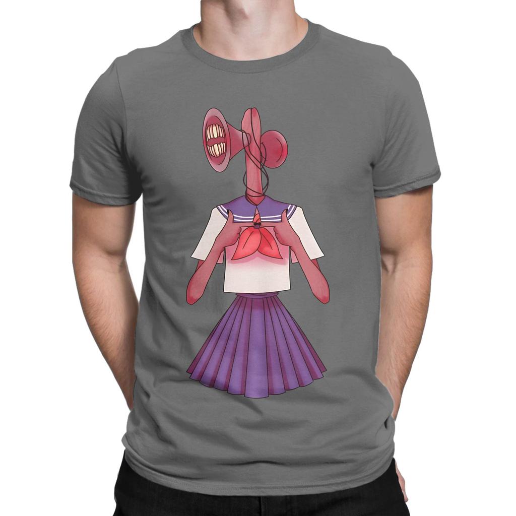Kawaii Siren Headchan Funny Graphic 100 Cotton Tshirt Siren Head Tees Tops For Unisex