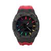 CASIO Customized watch modified series waterproof luminous Quartz canvas strap same style for men and women black dial GA-2100-1A1