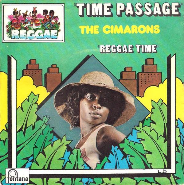 

7inch Record CIMARONS Time Passage Reggae Time 6134018 Fontana 1974 France Reggae Ska Dub Used