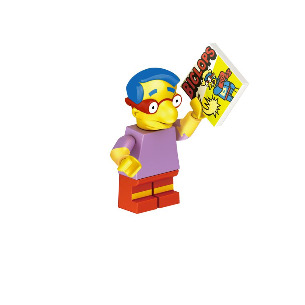 (Stil D) 32 Stück Simpsons Familie Mini-Figuren Bausteine Kinder Lernspielzeug