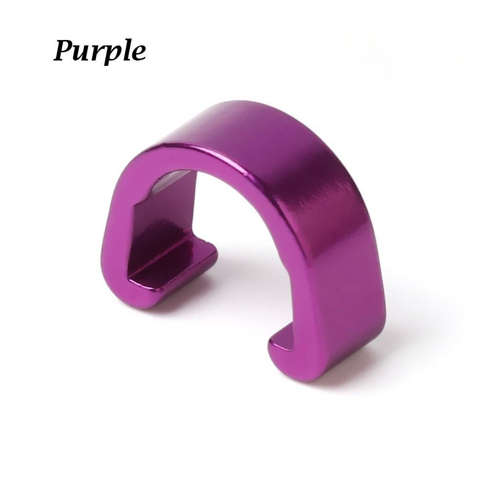 MTB Bike Brake Cable/Derailleur Line Case Aluminum Alloy C-Shape Buckle Clasps Bicycle C Clips Outdoor Cycling Parts