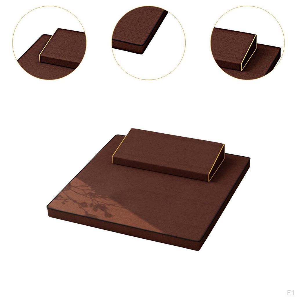 Składana poduszka podłogowa siedzisko wielofunkcyjna łatwa do przechowywania pogrubiona do jogi kultu Buddy