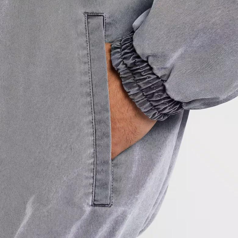 Nike Jachetă texturată cu guler înalt și fermoar, cu mâneci lungi, pentru bărbați IF1549010