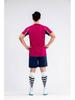 Unisex bedruckter Fußballteam-Trainingsanzug - für Erwachsene & Kinder, kurzärmelig, atmungsaktives Material