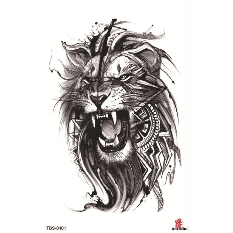 Set mic de tatuaje autocolante totem și simbol impermeabile pentru antebraț