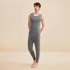 Hodo Men's Seamless Silk Thermal Undershirt