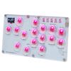 VICHTOP Leverless Arcade Smallest and Released In Arcade Compatible with Steam RGB LED Hot Rapid Fire For Fighting Japanese Instruction Manual Model
