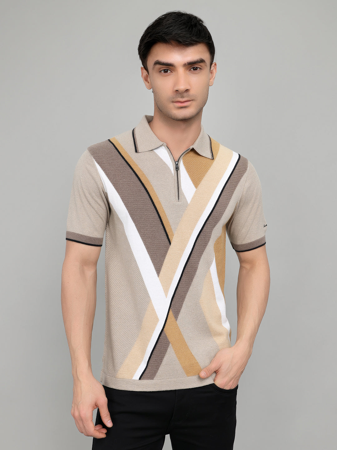 Monte Carlo Men Smart Fit Beige Tshirt XXL бежевый