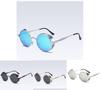 Elegant Polarized Vintage Round Steampunk Sunglasses With Superior Uv Protection