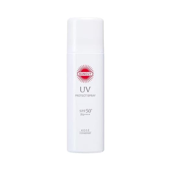 Suncut KOSE Protect UV Spray SPF50+ PA++++ 60g Sunscreen Bonus Included